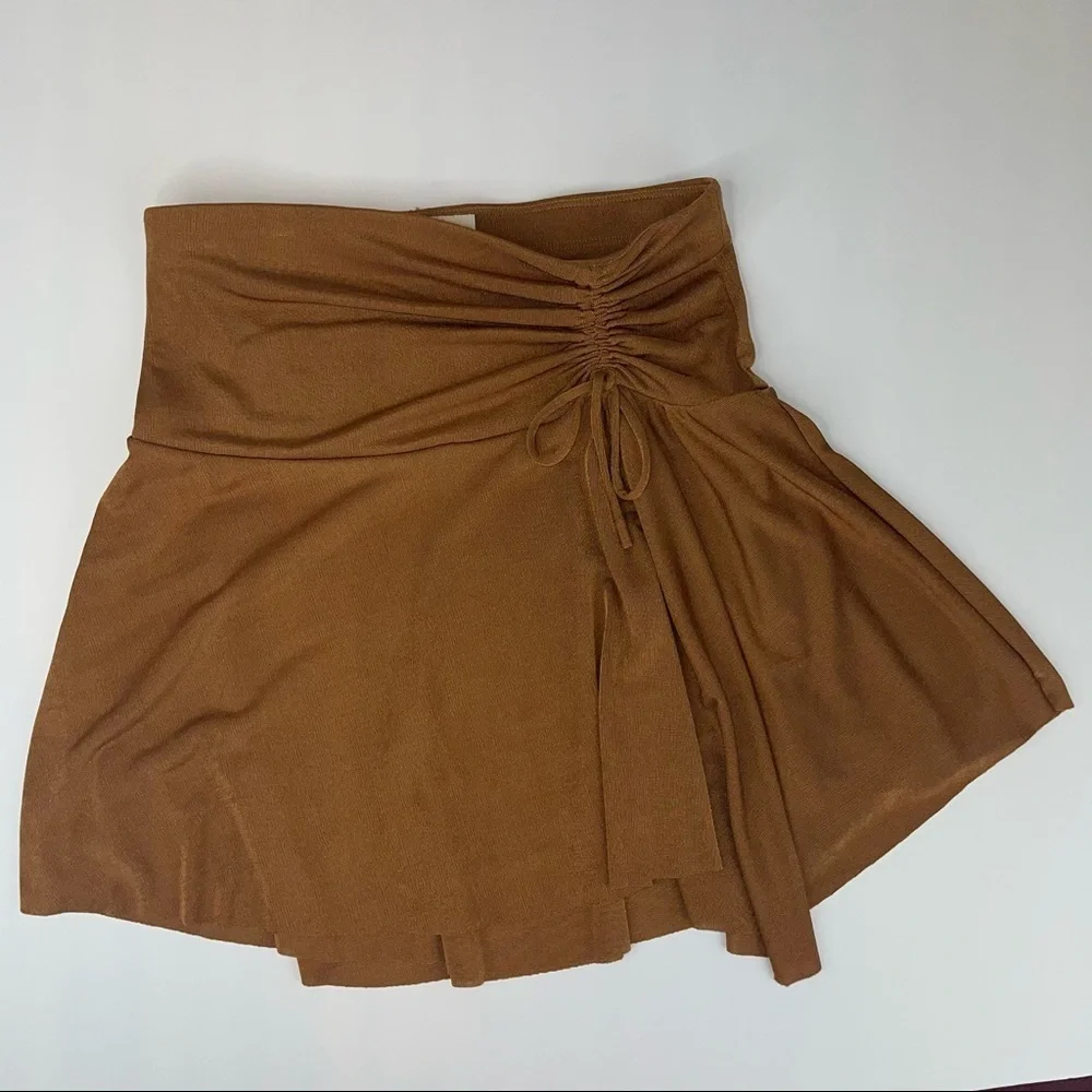 Free People Who's That Mini Skirt Cathaway Spice XS
